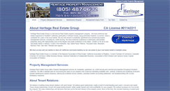 Desktop Screenshot of heritagepros.com